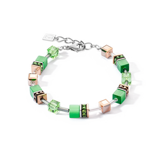Koop green Coeur de Lion Geocube Bracelet Iconic Monochrome