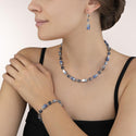 Coeur de Lion jewelry Geocube Bracelet sodalite & haematite blue