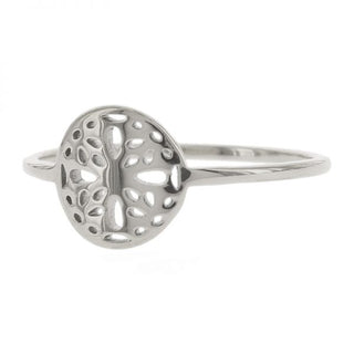 Buy zilver Kalli ring rond bewerkt-4059 (16-19MM)