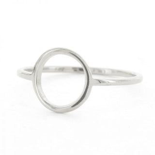 Buy zilver Kalli ring open circle (16-19MM)