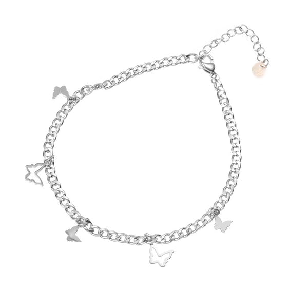 Go Dutch Label Ankle Jewelry Link Butterfly