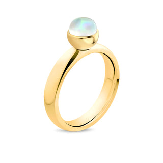 Koop gold MelanO Twisted Tracey ring (48-60MM)