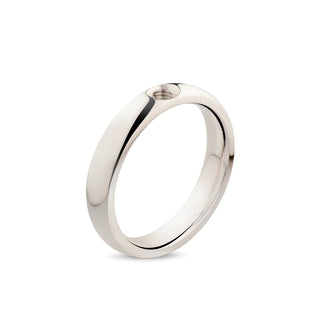 Koop silver MelanO Twisted Tracey ring (48-60MM)