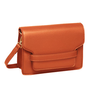 Kaufen orange Bijoutheek-Tasche. Mit Frontverschluss