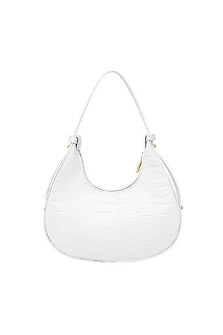 Koop white Bijoutheek Bag Shoulder Bag Croco Print