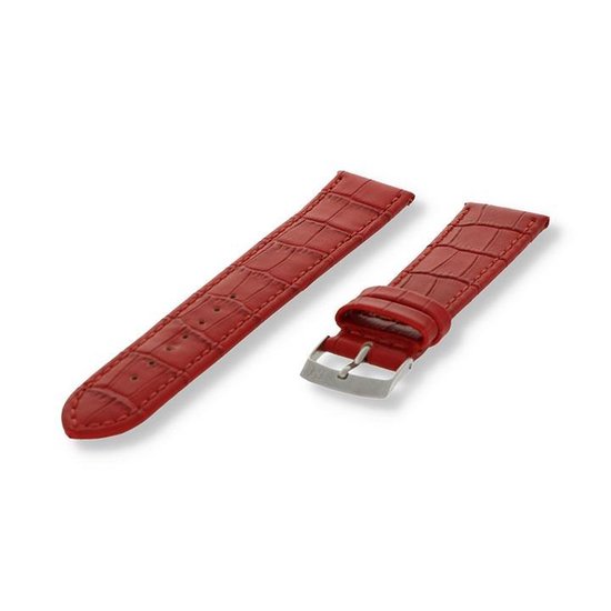Morelatto horlogebandje Bright Red PMX088JUKE (Aanzetmaat 14-22MM)