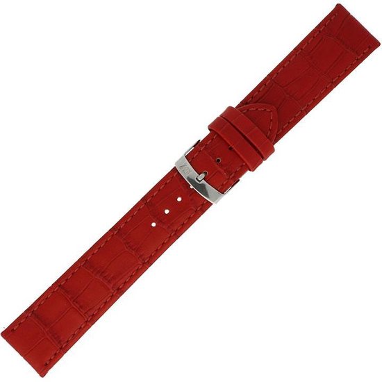 Morelatto horlogebandje Bright Red PMX088JUKE (Aanzetmaat 14-22MM)
