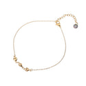 Go Dutch Label Ankle jewelry link 3 hearts