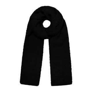 Kopen zwart Bijoutheek Sjaal (Fashion) Sjaal Reliëf Patroon (180 x 50 cm)