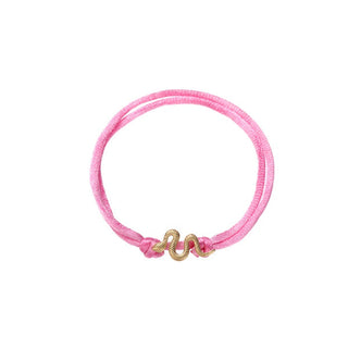 Kopen roze Go Dutch Label Armband touw slang B2346