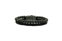 Josh Men's Bracelet - 9181-BRA-VB-BLACK (LENGTH 23CM)