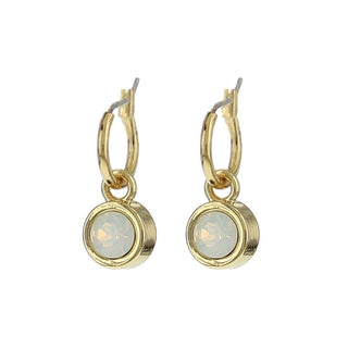 Koop white BIBA Earrings gold (80313)