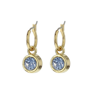 Koop light-blue BIBA Earrings gold (80313)