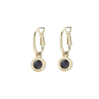 Koop black Biba earrings gold 8102