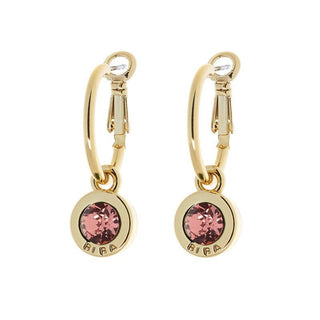 Koop pink Biba earrings gold 8102