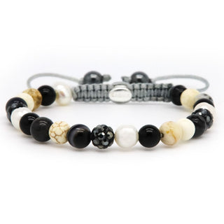 Karma Bracelet (Jewelry) Spiral Luxe XS (hematite crystal)