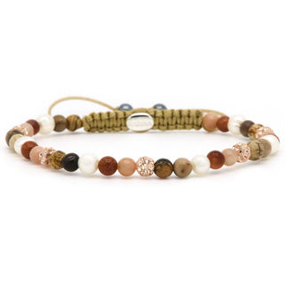 Karma Bracelet (Jewelry) Spiral Florence xxs (rosegold crystal)