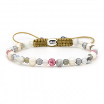Karma Bracelet (Jewelry) XXS Pink crystal Pink XXS Pink crystal