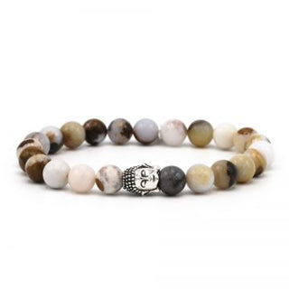 Karma men's bracelet 86937 Faster Silver Buddha (LENGTH 18-20CM)