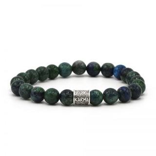 Karma men's bracelet 86939 Clear Nightsky Silver Logo Tube (LENGTH 18-20CM)