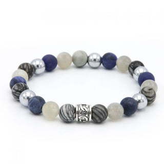Karma Bracelet (jewelry) Fearless Fall Silver Logo Tube Blue 86975