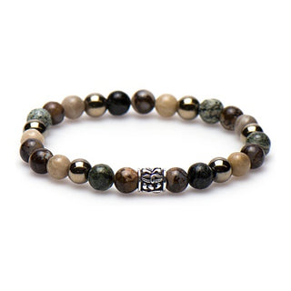 Karma ladies bracelet Brooklyn XS Silver Bead (LENGTH 17.5-19CM)