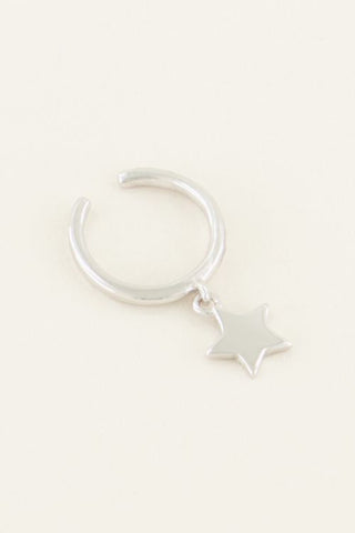 My Jewelery Ear Cuff Hanging star (12mm)