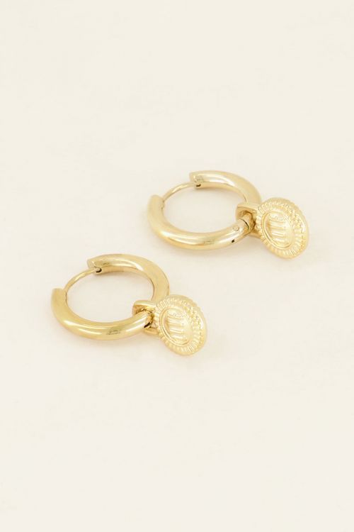 My Jewelery coin earrings
