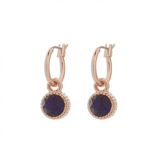 Koop purple BIBA Earrings rose (8923)