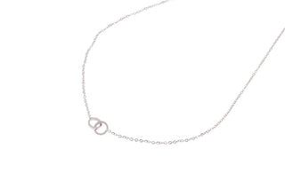 Koop silver Go Dutch Label necklace infinity