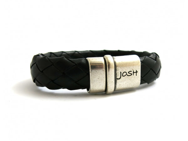 Josh Men's Bracelet - 9101 Black (LENGTH 20.5-22.5CM)
