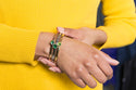 Melano Twisted bracelet Tyra silver (15.5-17.5CM)
