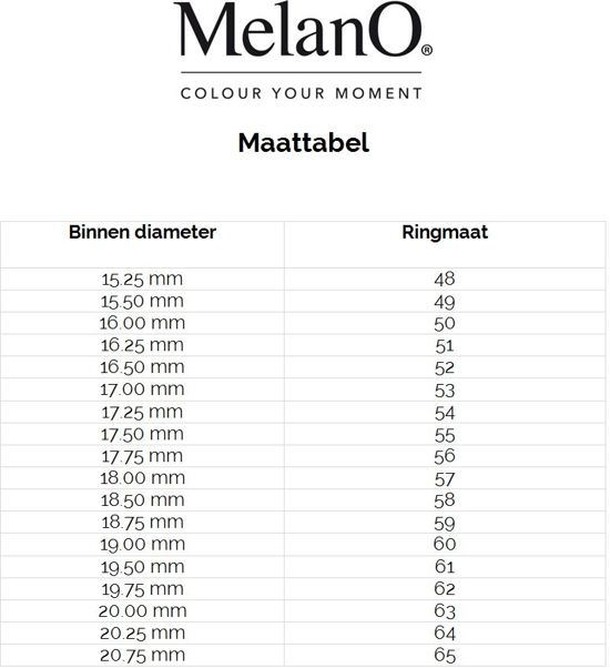 Melano Twisted Ring Petite TR15 (48-64MM)