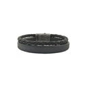 Josh Men's Bracelet - 09264-BRA-VB/BLACK (LENGTH: 20.50 - 22.50CM)
