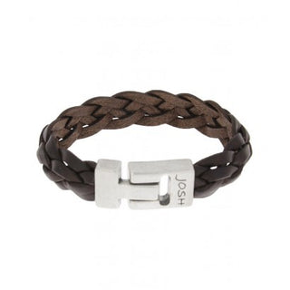 Josh Men's Bracelet - 24351 Brown (LENGTH 20.5-22.5CM)