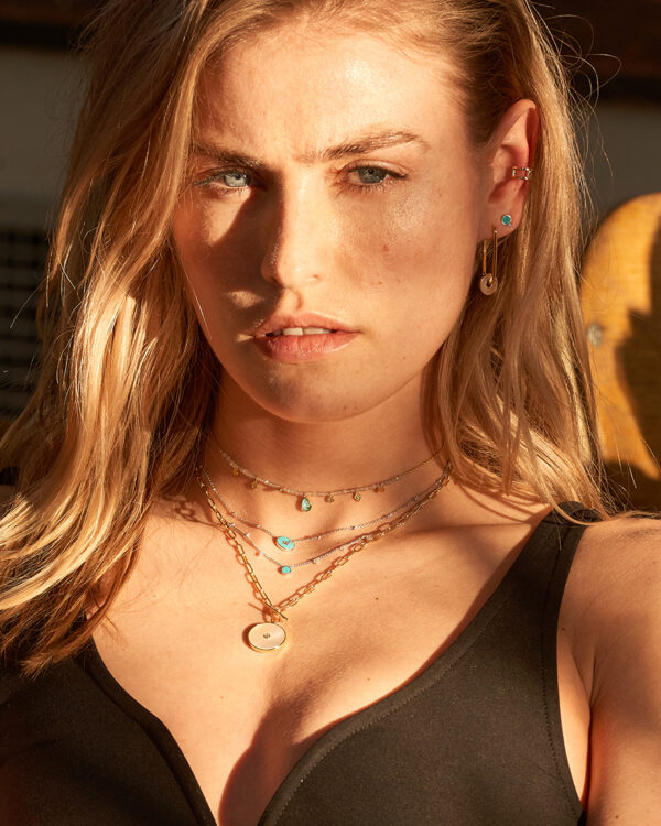 Ania Haie Turquoise Stud Earrings