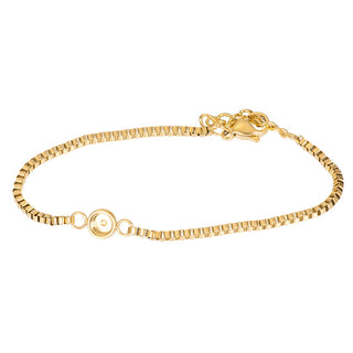 Koop gold iXXXi Jewelry Bracelet Box Chain Top Part Base (17CM-20CM)