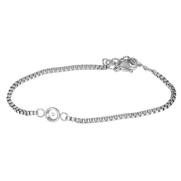 iXXXi Jewelry Armband Box Chain Top Part Base (17CM-20CM)