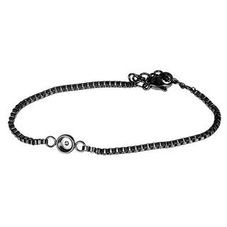 Koop black iXXXi Jewelry Bracelet Box Chain Top Part Base (17CM-20CM)