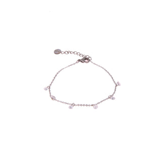 GO Dutch Label Bracelet silver chain crystal
