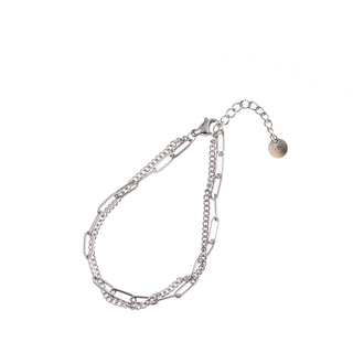 Go Dutch Label Bracelet Double Necklace
