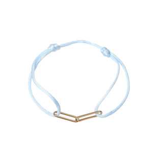 Kaufen blau Go Dutch Label Armband Seil flaches Doppelglied