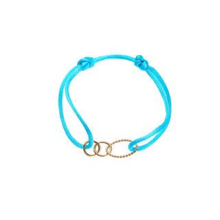 Kaufen blau Go Dutch Label Armband Rope oval 2 Kreise