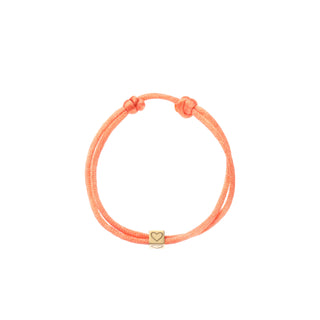 Kaufen orange Go Dutch Label Armband Seil Würfel Herz