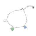 Go Dutch Label Bracelet (Jewelry) 3 charm hearts