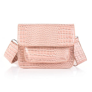 Koop pink Bijoutheek Bag Croco