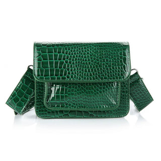 Koop green Bijoutheek Bag Croco