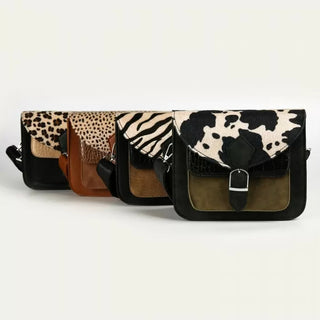Bijoutheek Tas Crossbody Zebra look