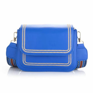 Koop blue Bijoutheek Bag Crossover double stitched