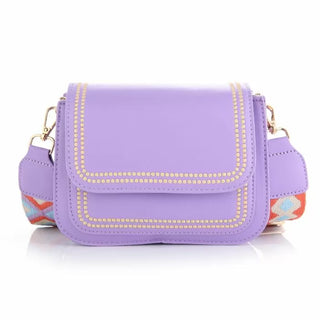 Koop lilac Bijoutheek Bag Crossover double stitched